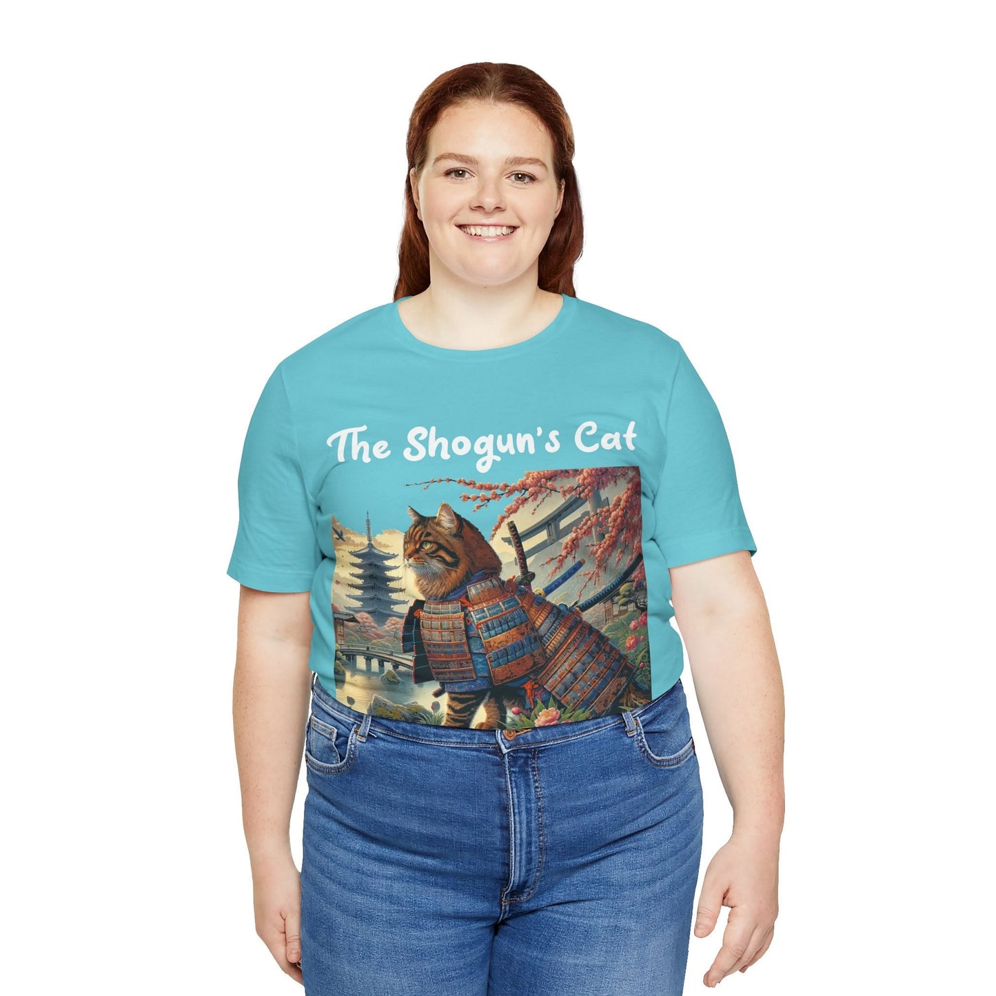 Shogun's Cat Story: T-shirt (2XL–5XL) - Design 01