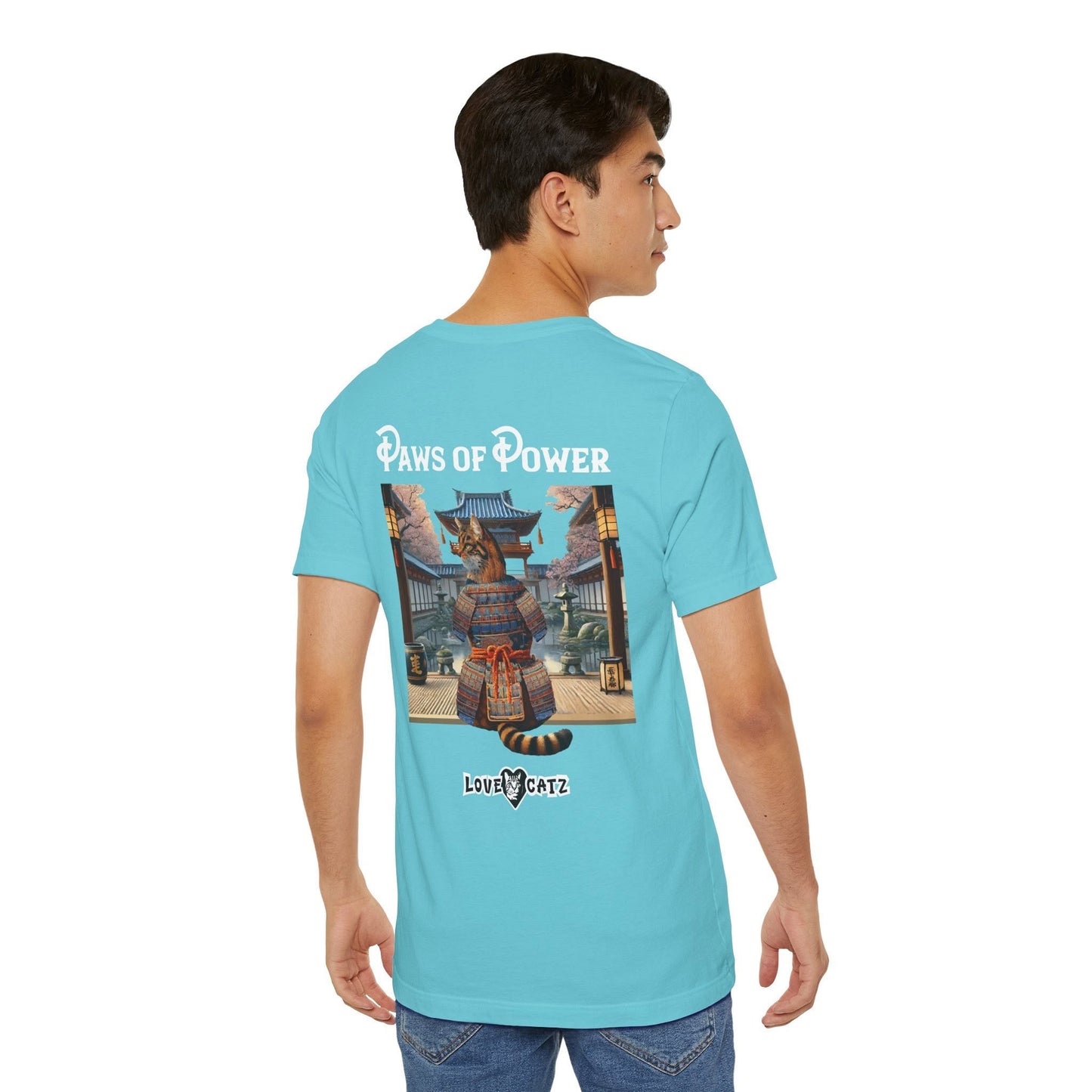 Shogun's Cat Story: T-shirt (S–XL) - Design 01 - Double-Sided