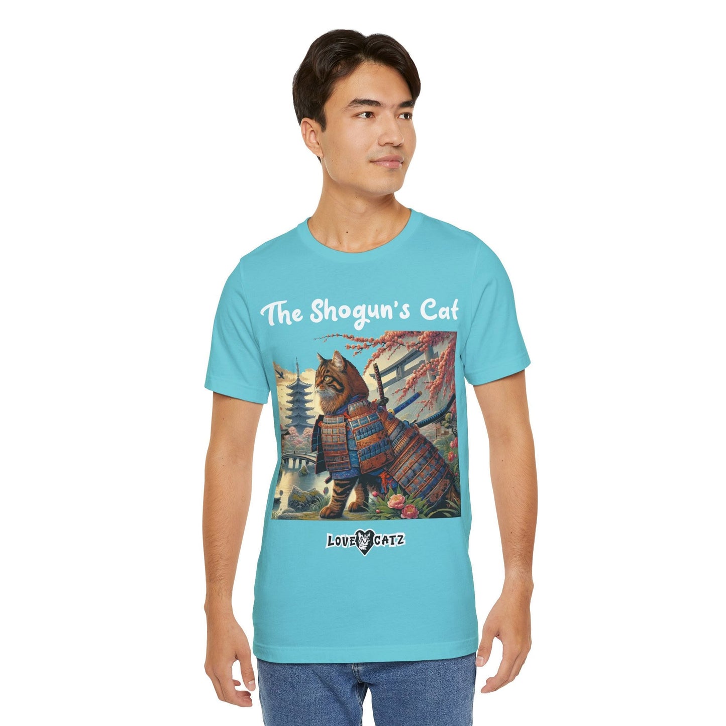 Shogun's Cat Story: T-shirt (S–XL) - Design 01 - Double-Sided