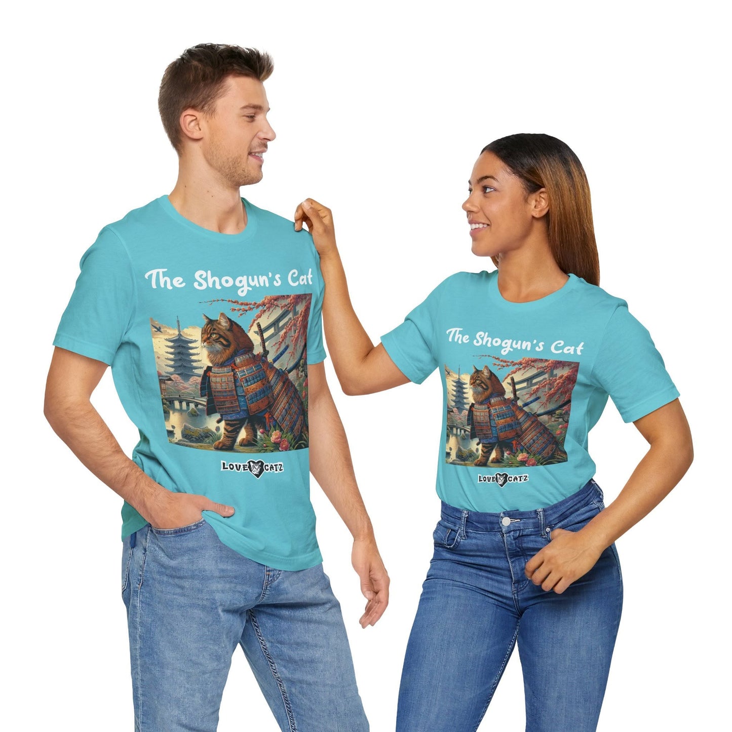 Shogun's Cat Story: T-shirt (S–XL) - Design 01