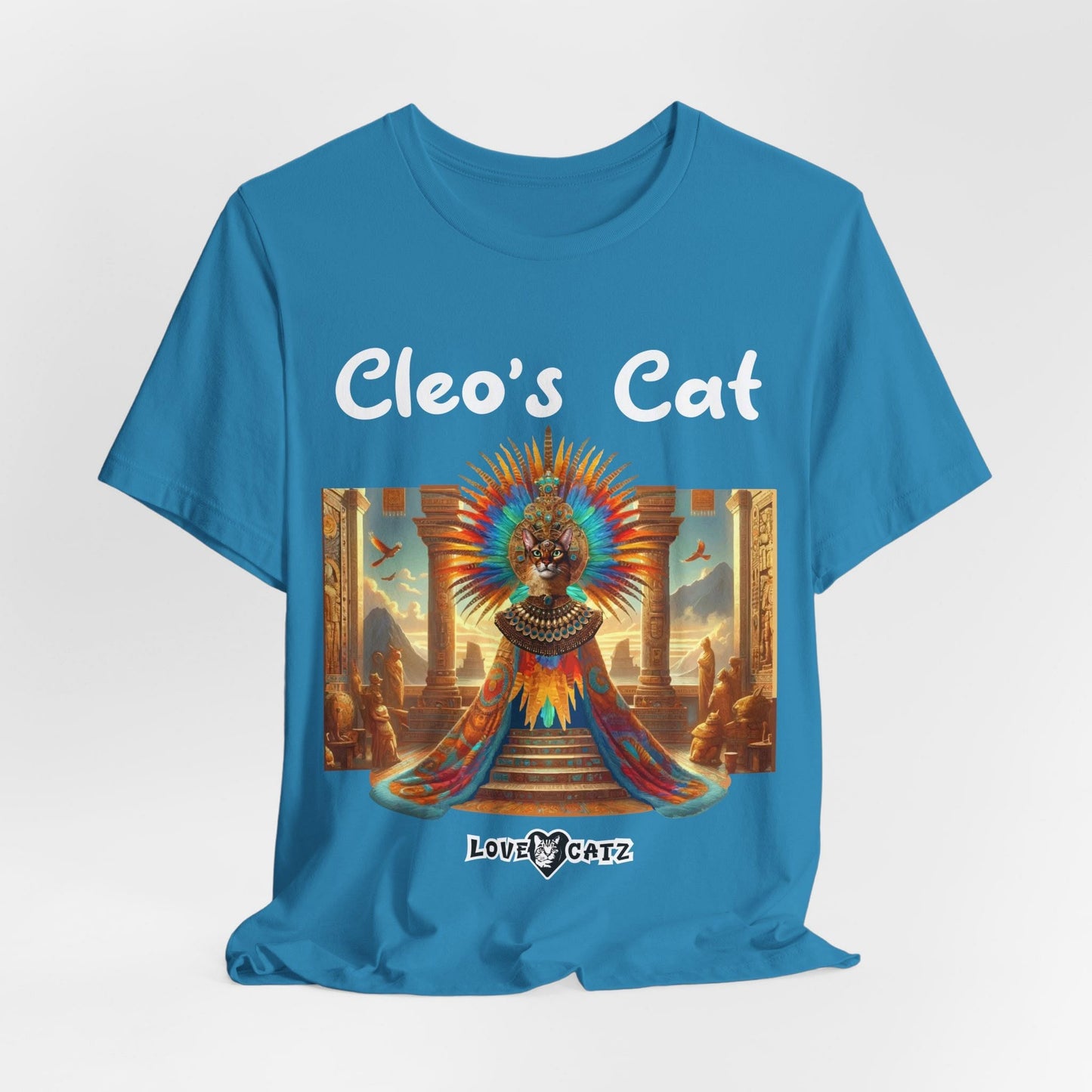 Cleo's Cat Story: T-shirt (2XL–5XL) - Design 01
