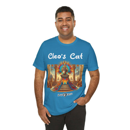 Cleo's Cat Story: T-shirt (2XL–5XL) - Design 01 - Double-Sided
