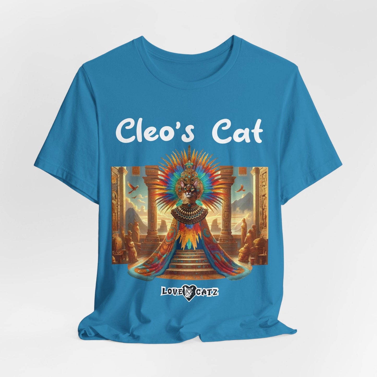 Cleo's Cat Story: T-shirt (S–XL) - Design 01 - Double-Sided
