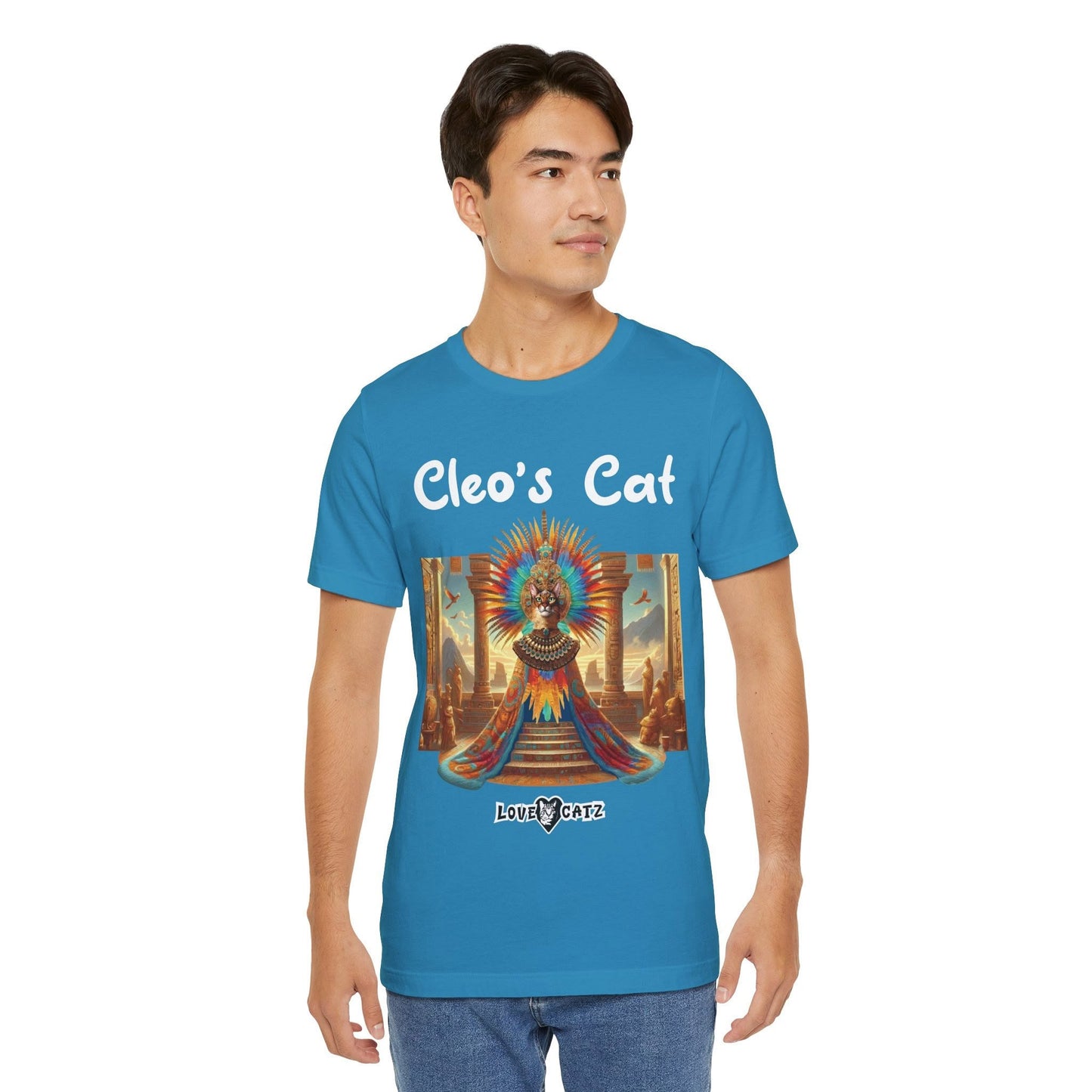 Cleo's Cat Story: T-shirt (S–XL) - Design 01 - Double-Sided