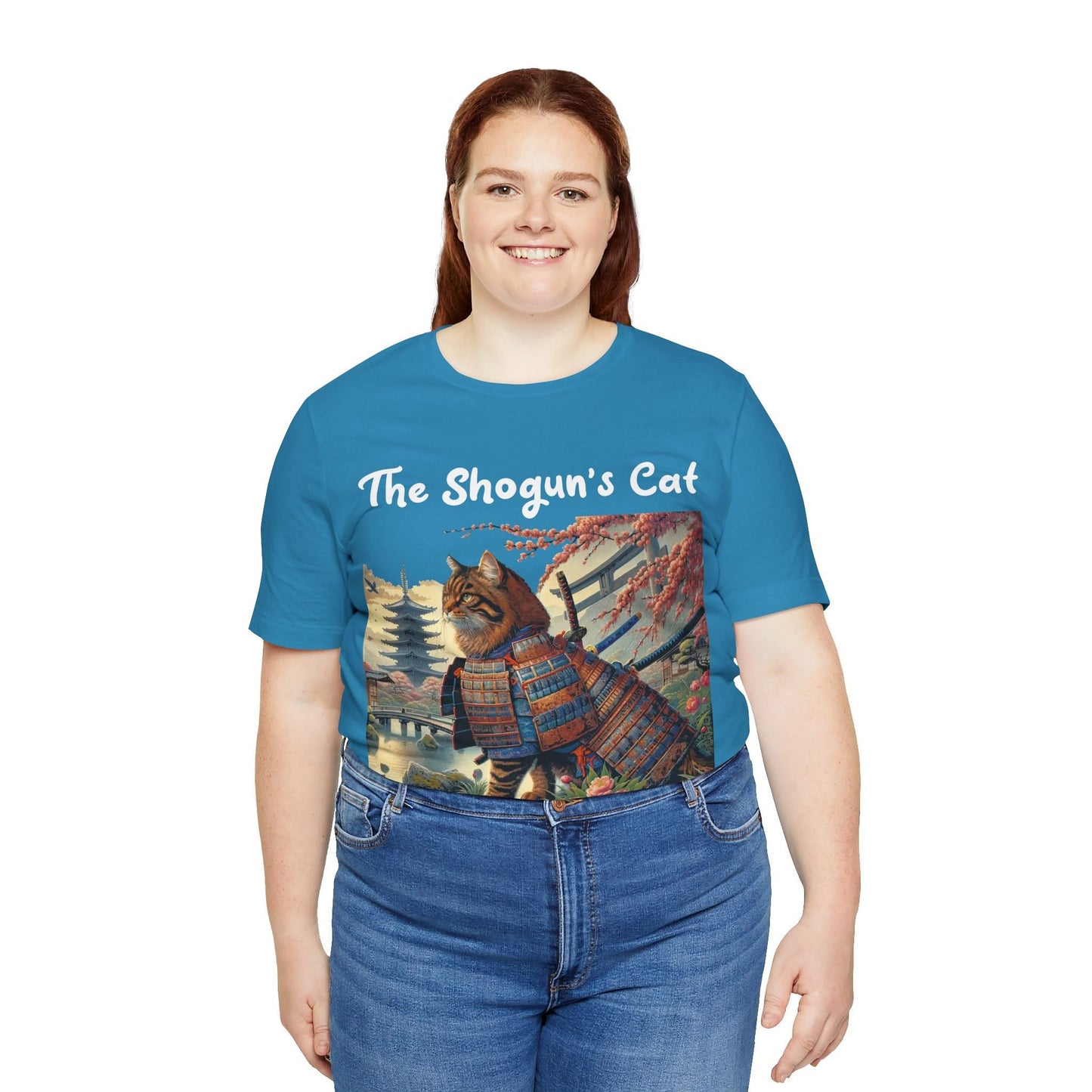 Shogun's Cat Story: T-shirt (2XL–5XL) - Design 01