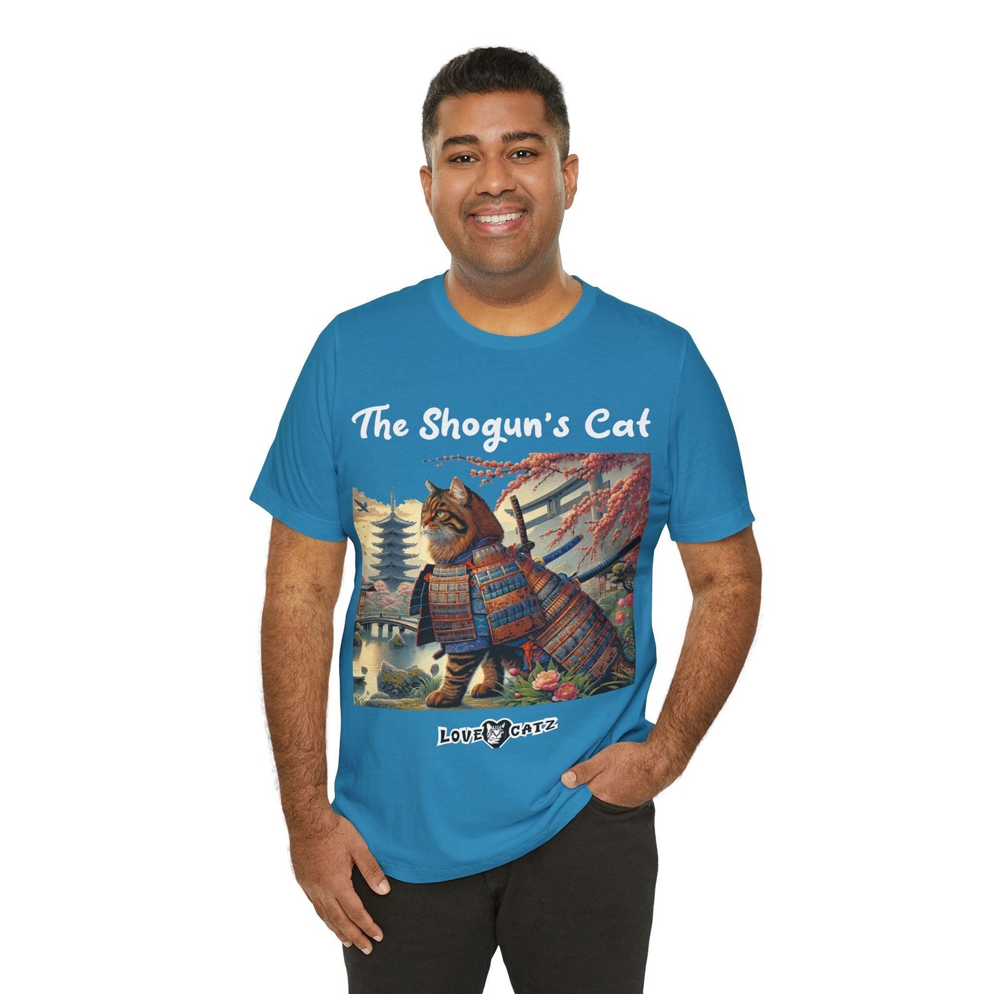 Shogun's Cat Story: T-shirt (2XL–5XL) - Design 01