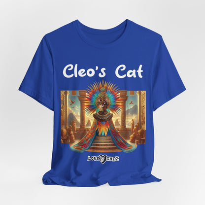 Cleo's Cat Story: T-shirt (S–XL) - Design 01 - Double-Sided