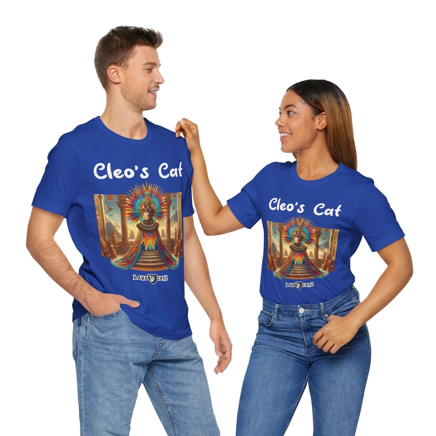 Cleo's Cat Story: T-shirt (S–XL) - Design 01