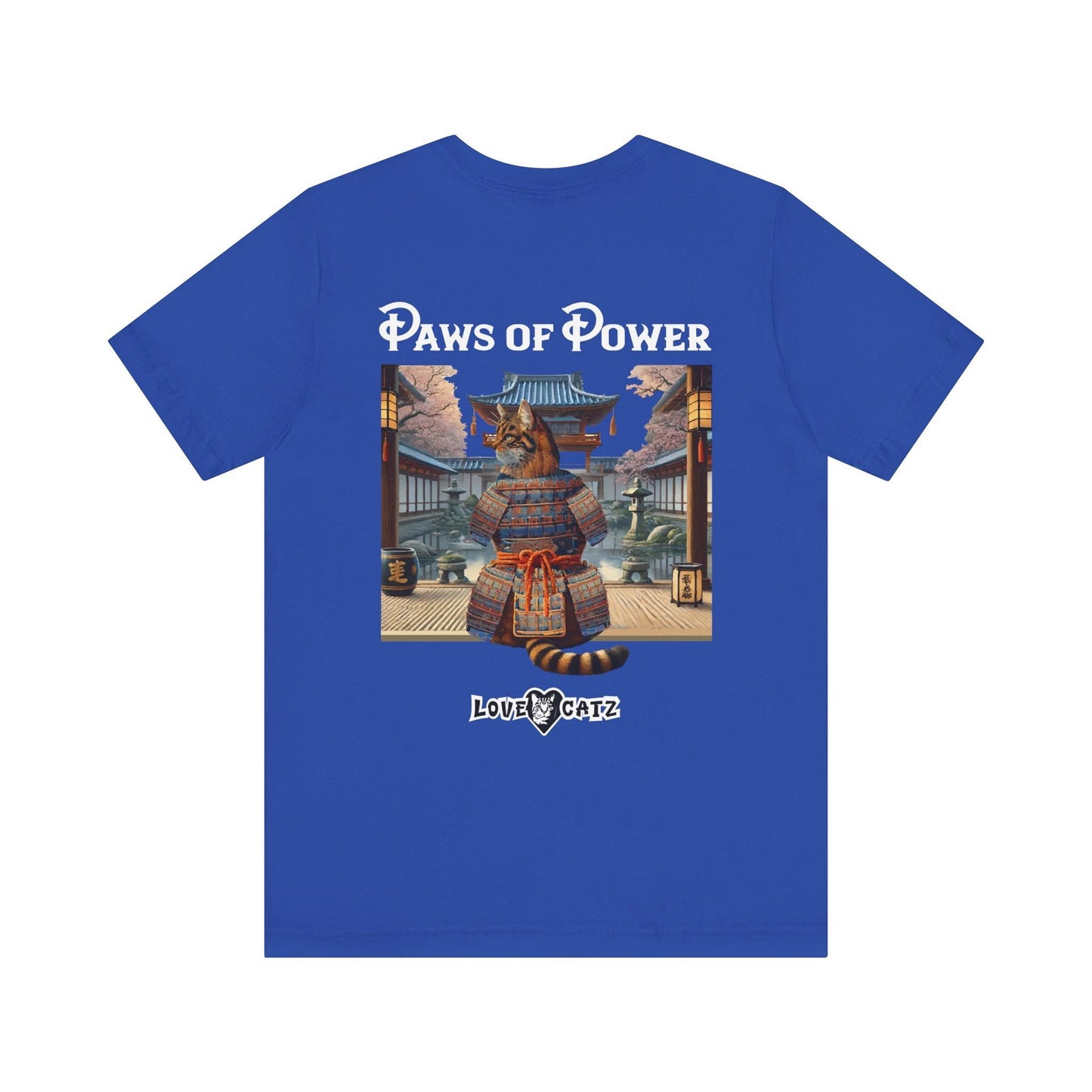 Shogun's Cat Story: T-shirt (2XL–5XL) - Design 01 - Double-Sided
