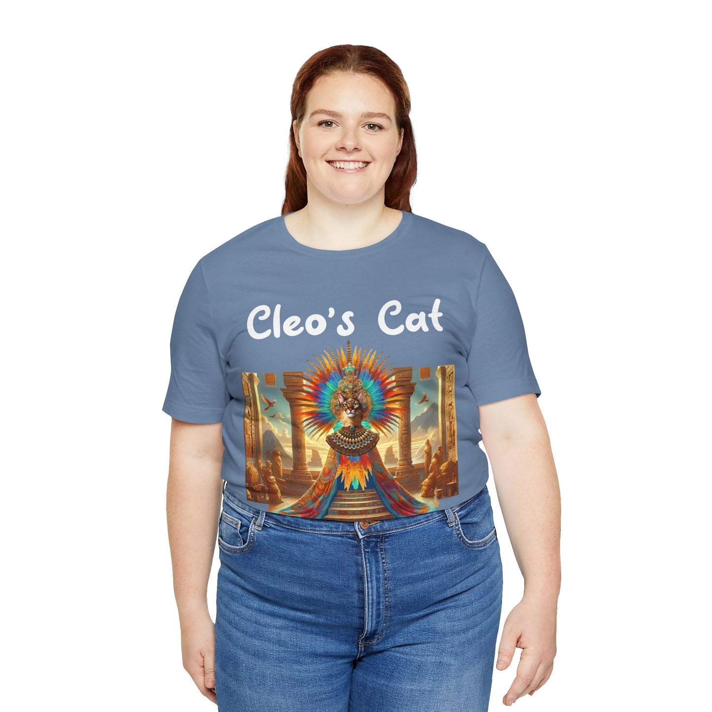 Cleo's Cat Story: T-shirt (2XL–5XL) - Design 01