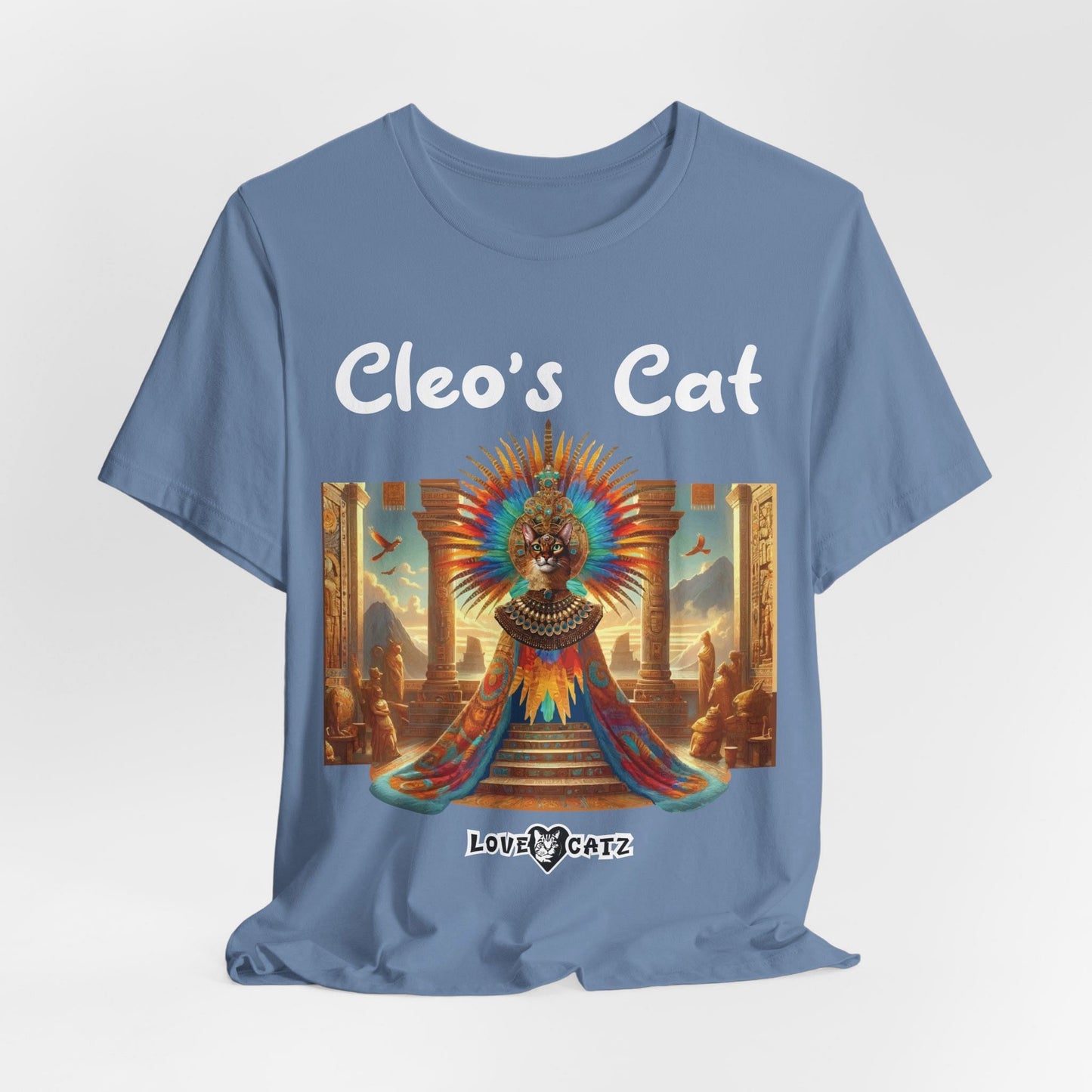 Cleo's Cat Story: T-shirt (S–XL) - Design 01 - Double-Sided
