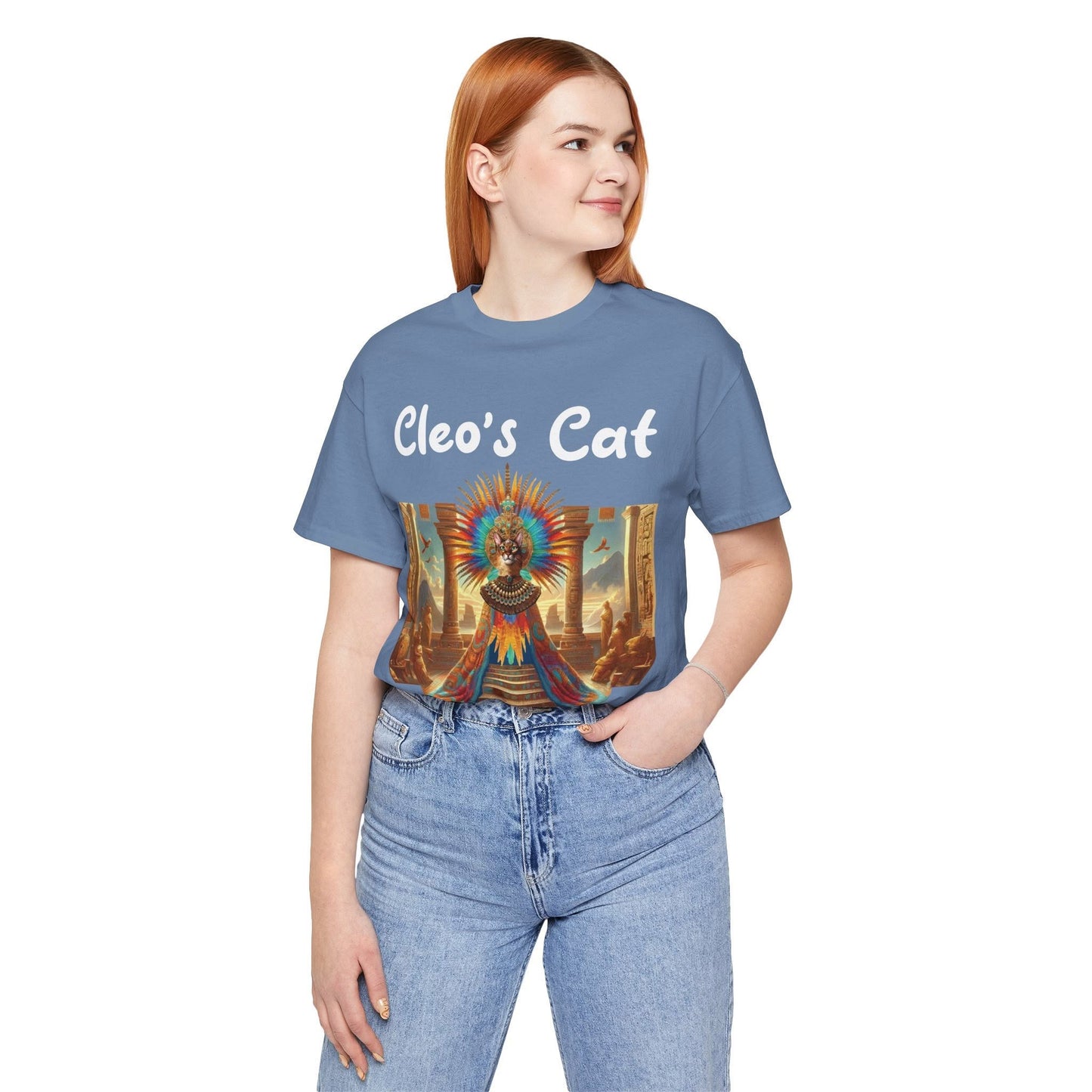 Cleo's Cat Story: T-shirt (S–XL) - Design 01