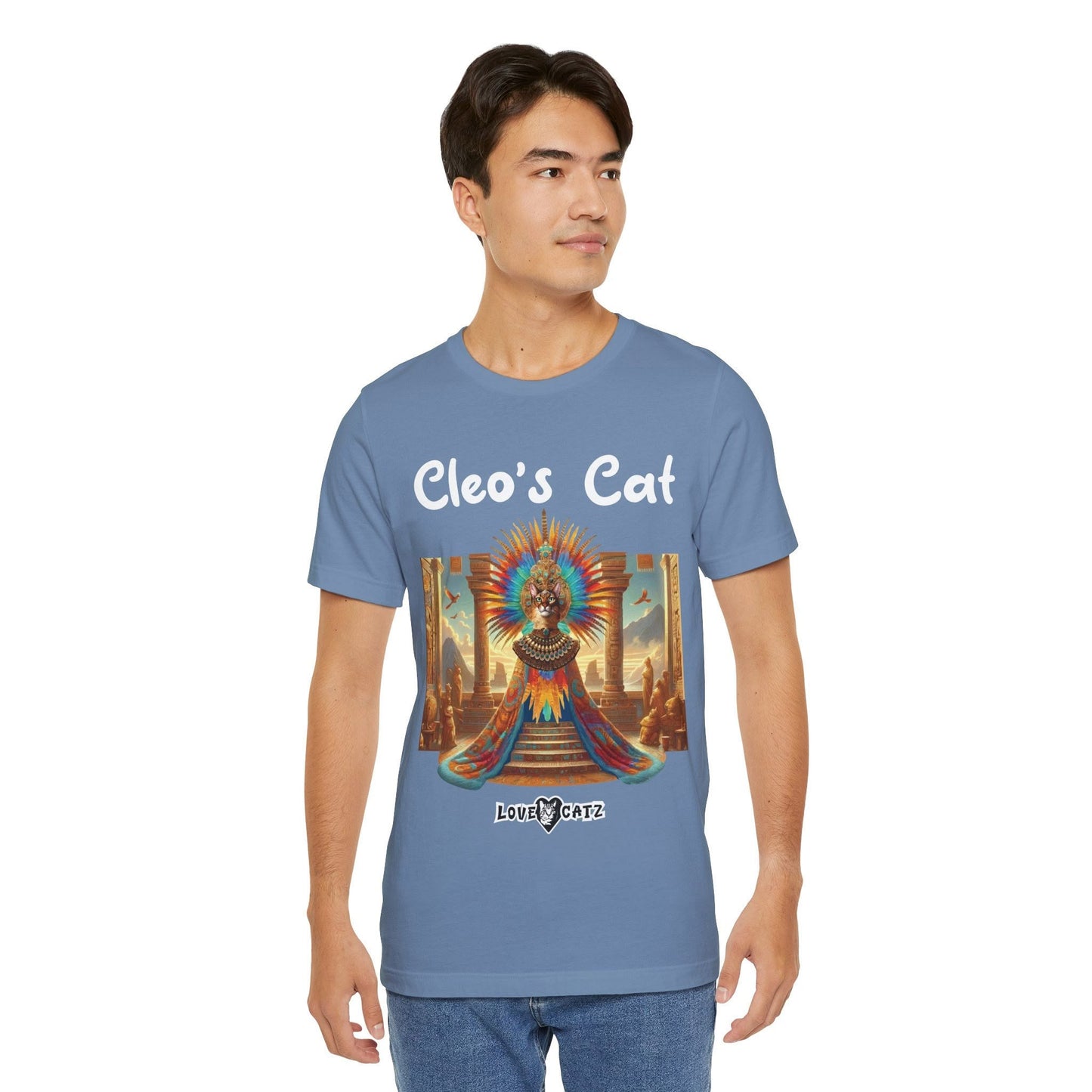 Cleo's Cat Story: T-shirt (S–XL) - Design 01