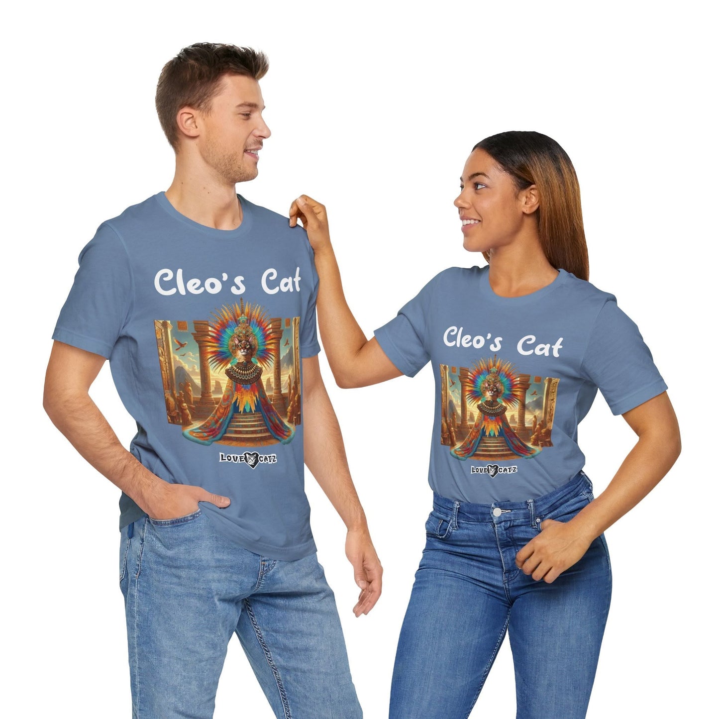 Cleo's Cat Story: T-shirt (S–XL) - Design 01