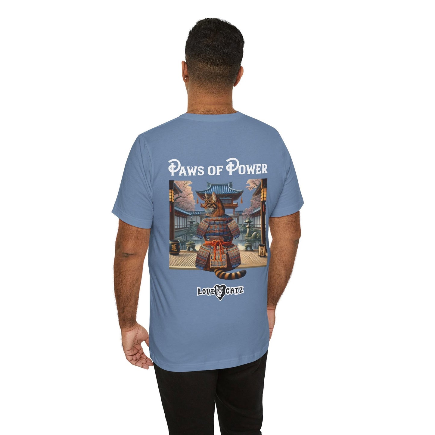 Shogun's Cat Story: T-shirt (2XL–5XL) - Design 01 - Double-Sided
