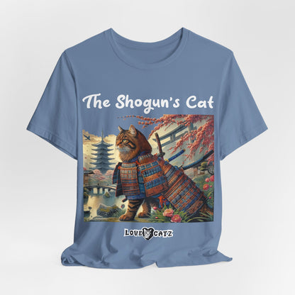 Shogun's Cat Story: T-shirt (2XL–5XL) - Design 01 - Double-Sided