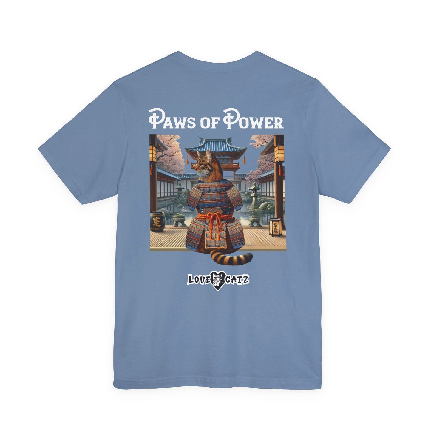 Shogun's Cat Story: T-shirt (S–XL) - Design 01 - Double-Sided