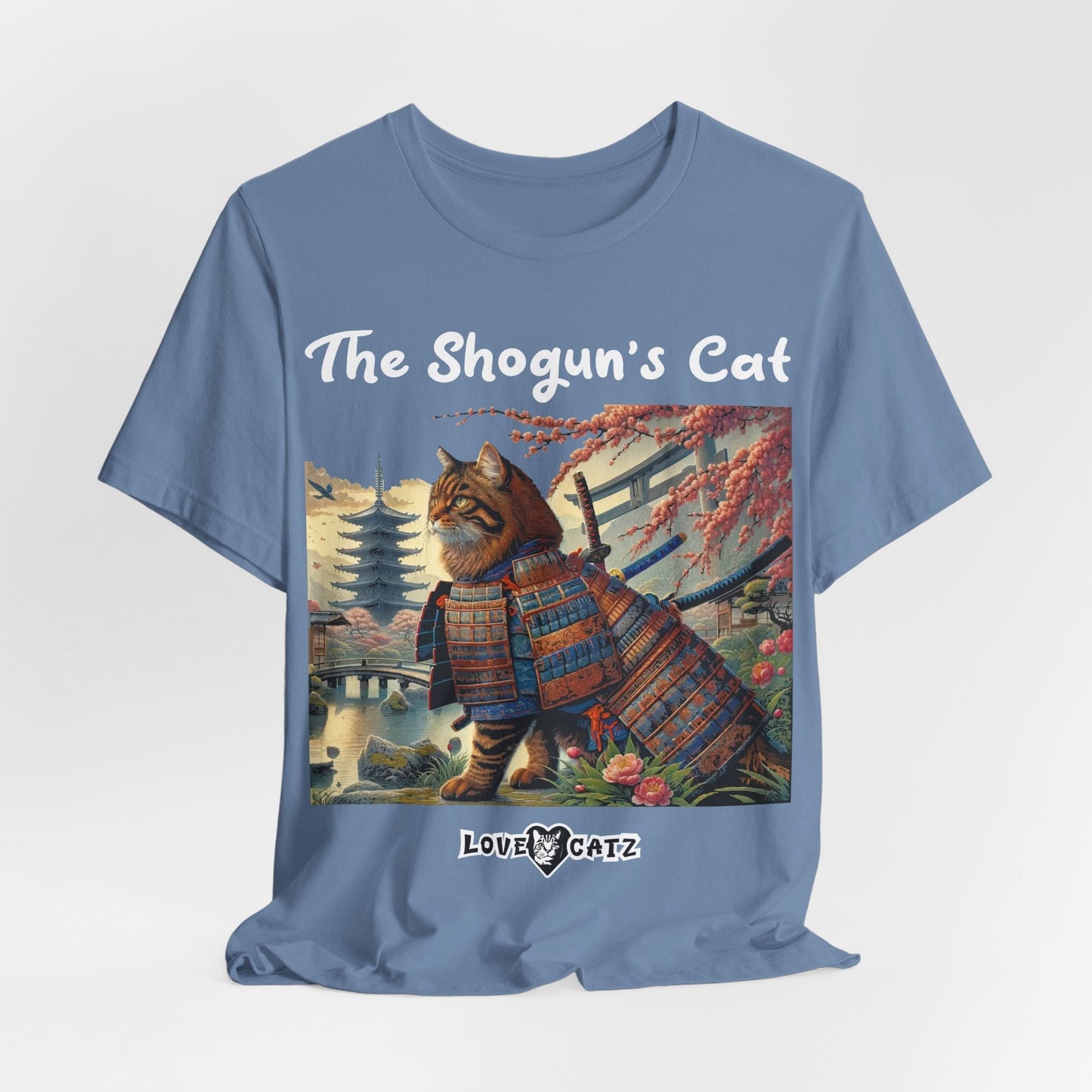 Shogun's Cat Story: T-shirt (S–XL) - Design 01