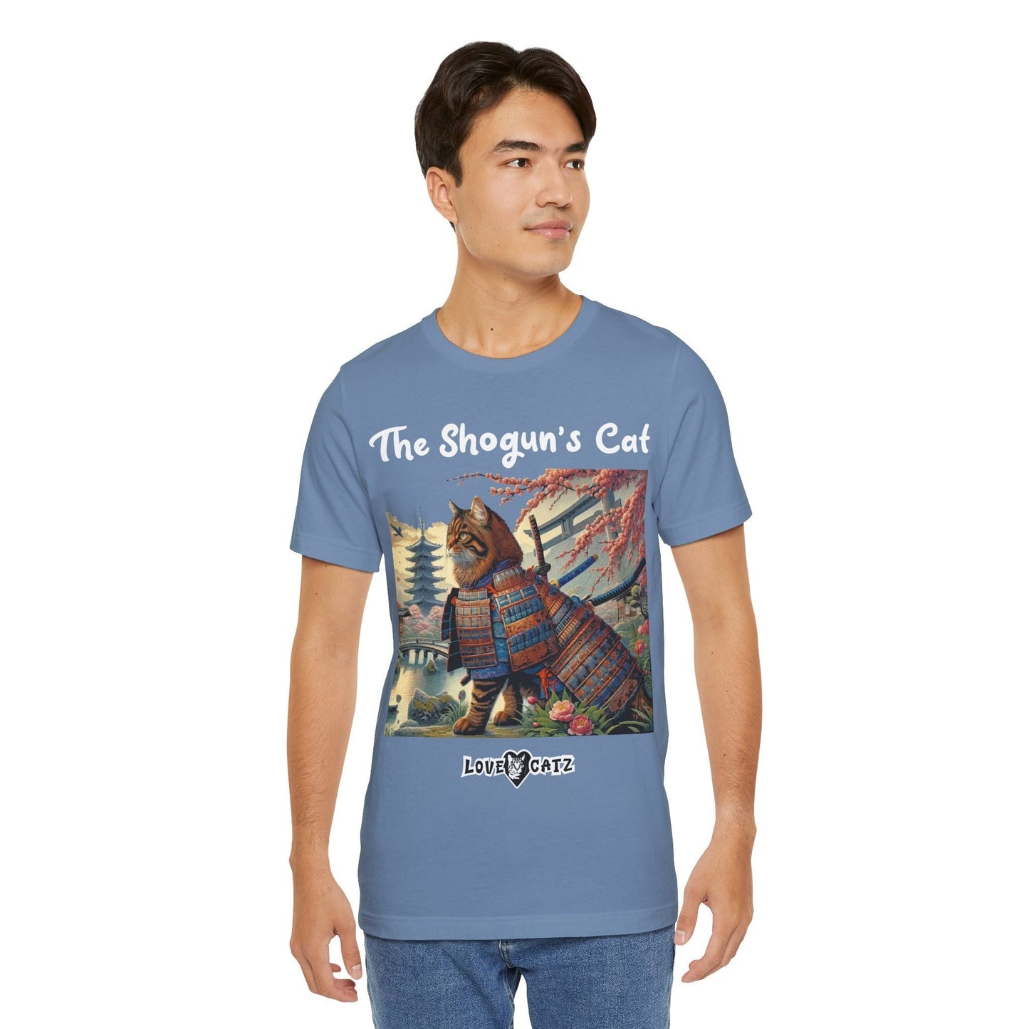 Shogun's Cat Story: T-shirt (S–XL) - Design 01 - Double-Sided