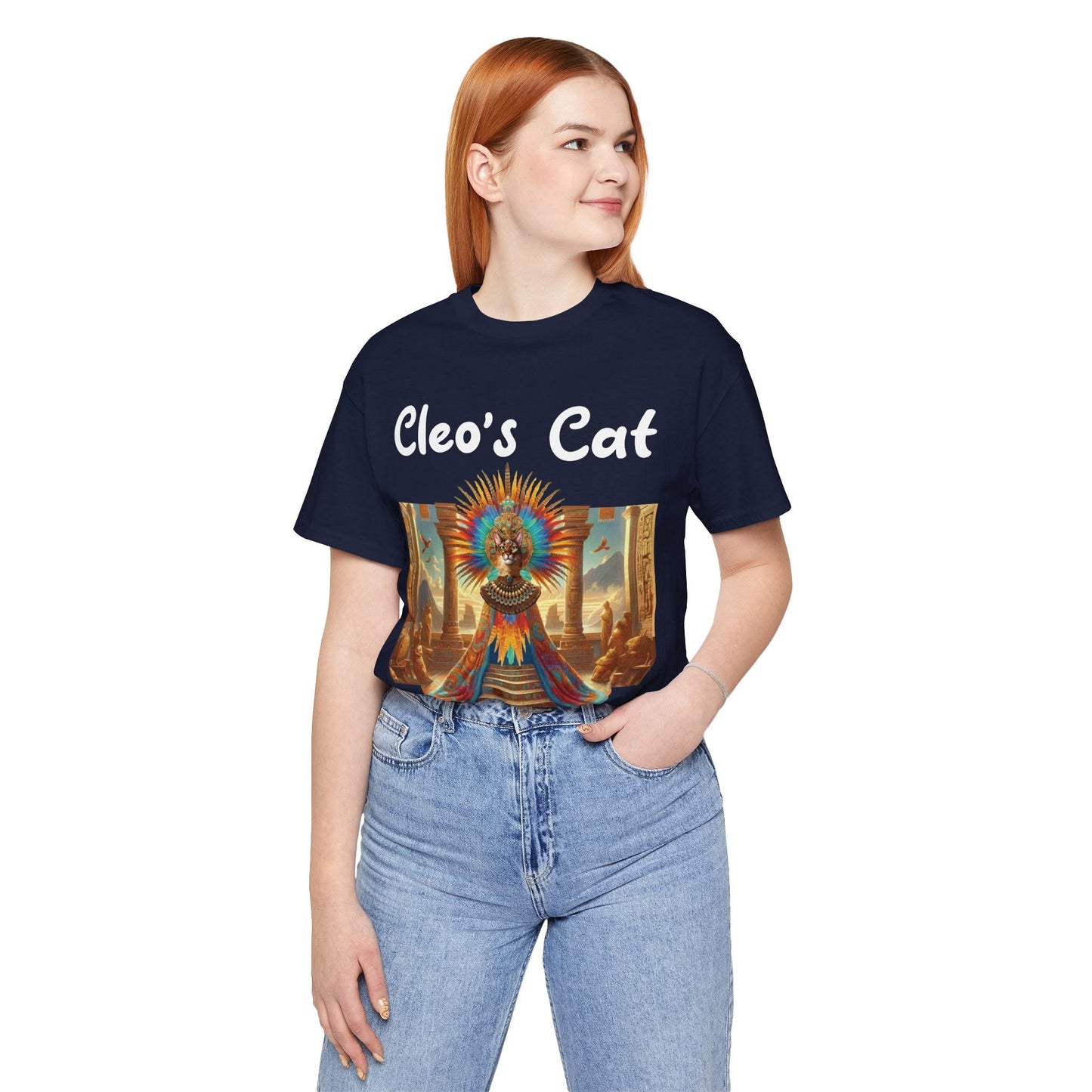 Cleo's Cat Story: T-shirt (S–XL) - Design 01