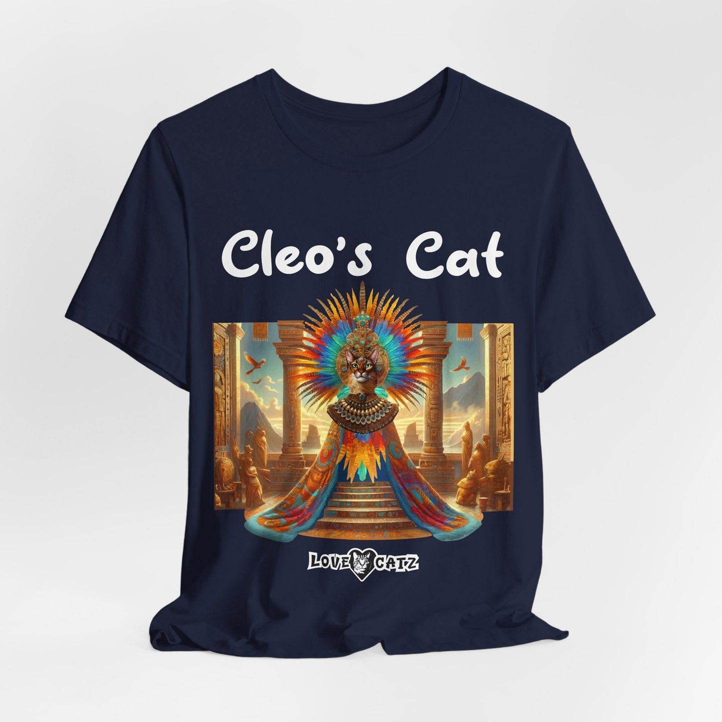 Cleo's Cat Story: T-shirt (2XL–5XL) - Design 01