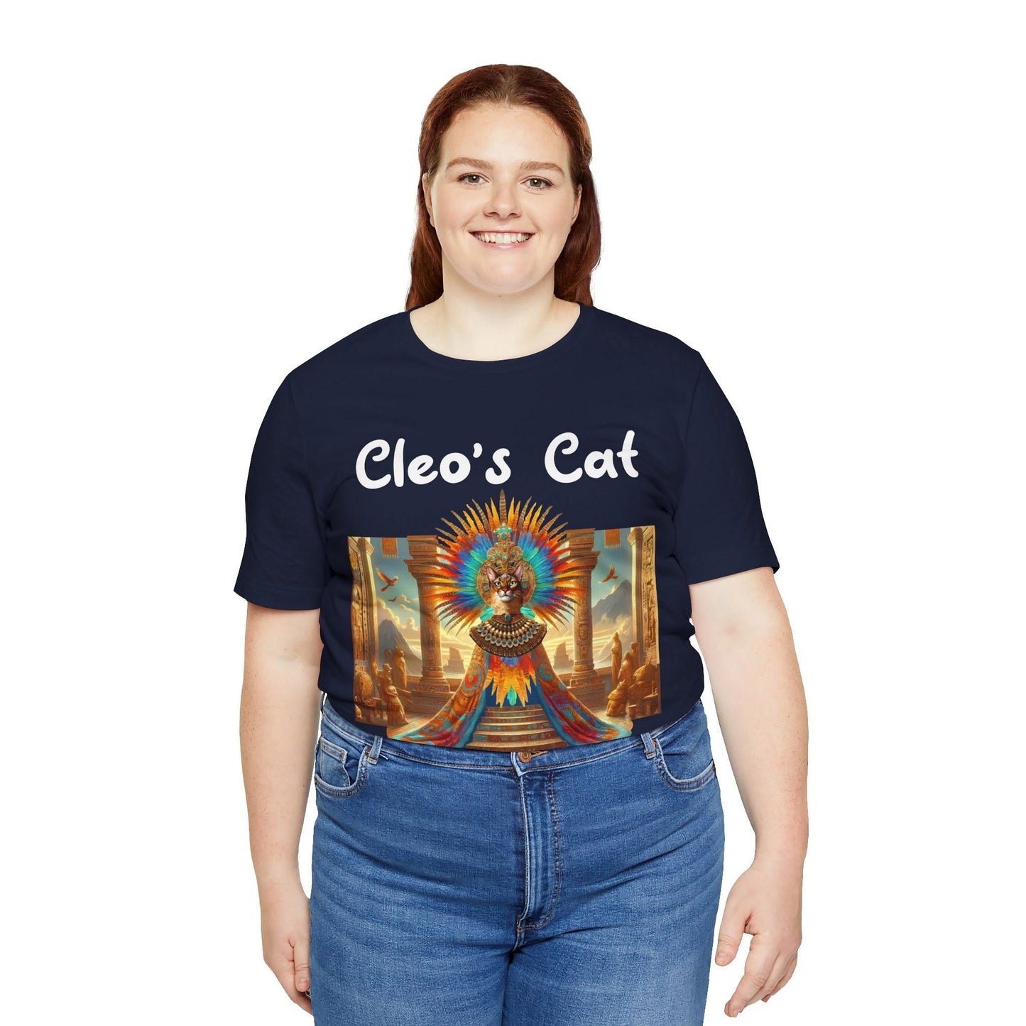 Cleo's Cat Story: T-shirt (2XL–5XL) - Design 01