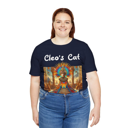 Cleo's Cat Story: T-shirt (2XL–5XL) - Design 01