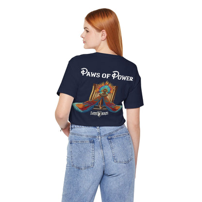 Cleo's Cat Story: T-shirt (S–XL) - Design 01 - Double-Sided