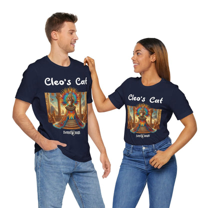 Cleo's Cat Story: T-shirt (S–XL) - Design 01 - Double-Sided