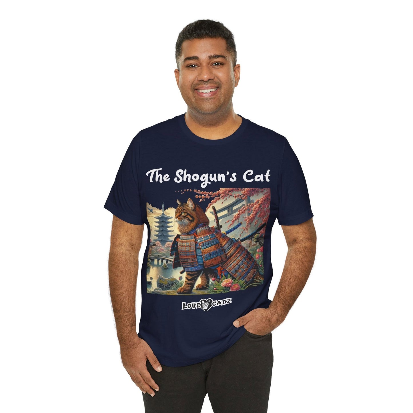Shogun's Cat Story: T-shirt (2XL–5XL) - Design 01