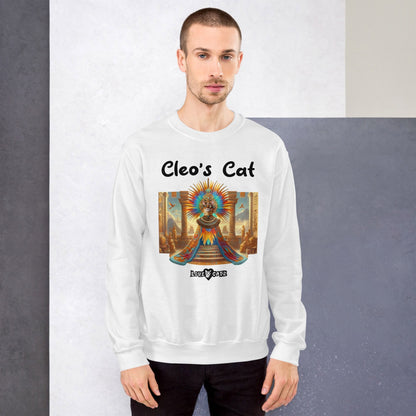 Cleo's Cat Story: Sweatshirt (S–XL) - Design 01