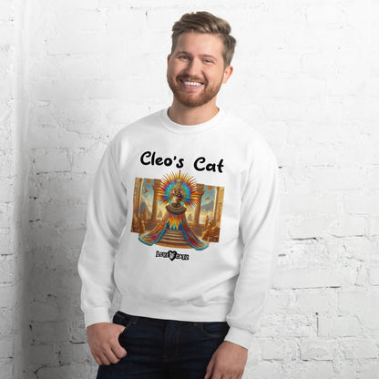Cleo's Cat Story: Sweatshirt (2XL–5XL) - Design 01 - Double-Sided