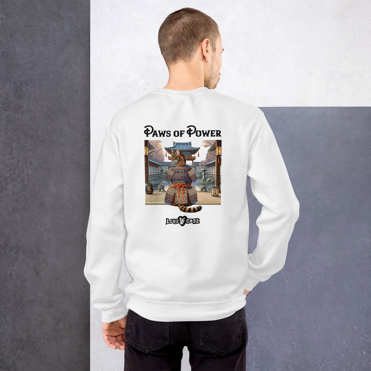 Shogun's Cat Story: Sweatshirt (S–XL) - Design 01 - Double-Sided