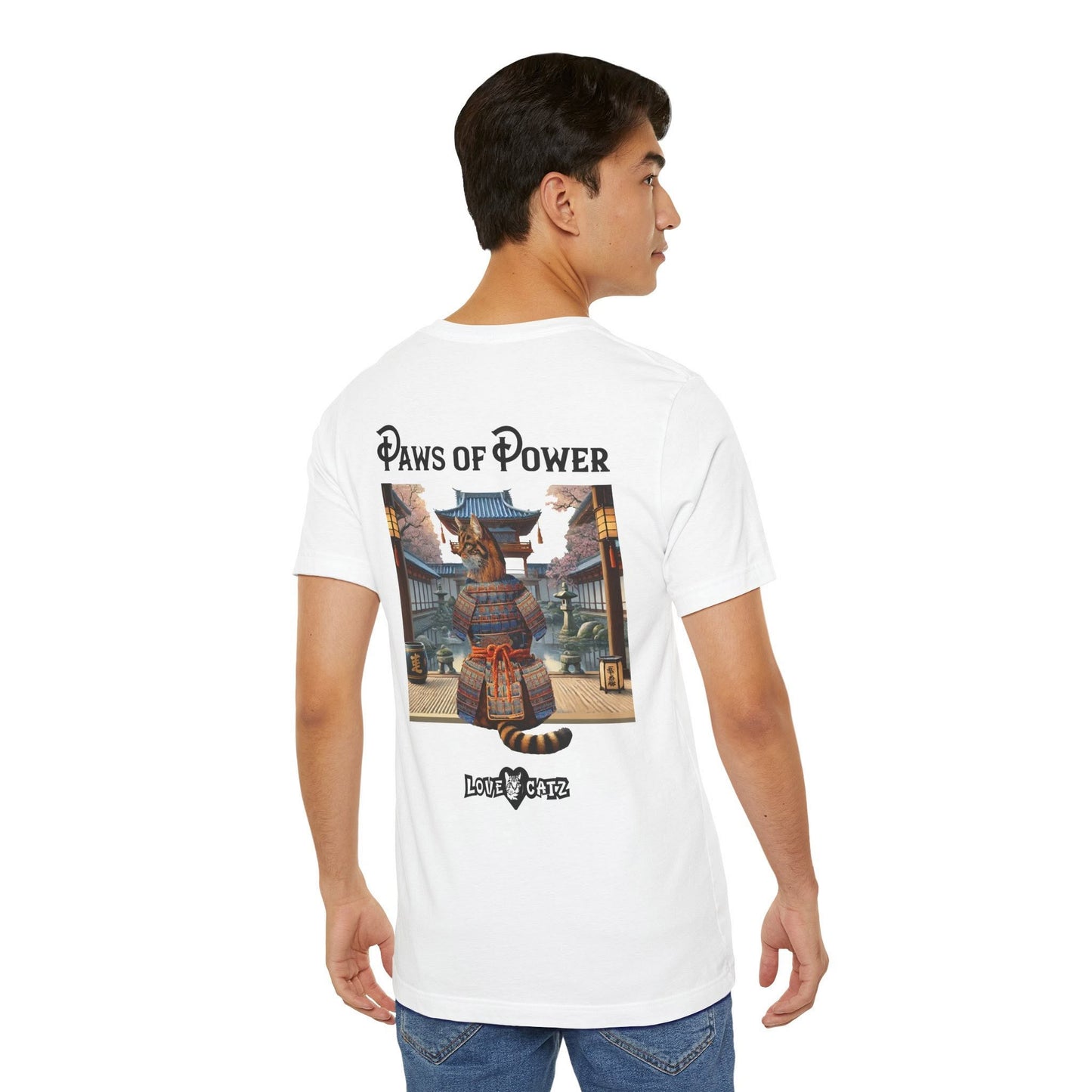 Shogun's Cat Story: T-shirt (S–XL) - Design 01 - Double-Sided