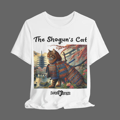 Shogun's Cat Story: T-shirt (S–XL) - Design 01 - Double-Sided