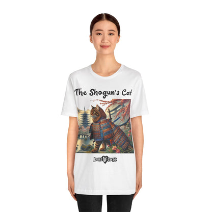 Shogun's Cat Story: T-shirt (S–XL) - Design 01 - Double-Sided