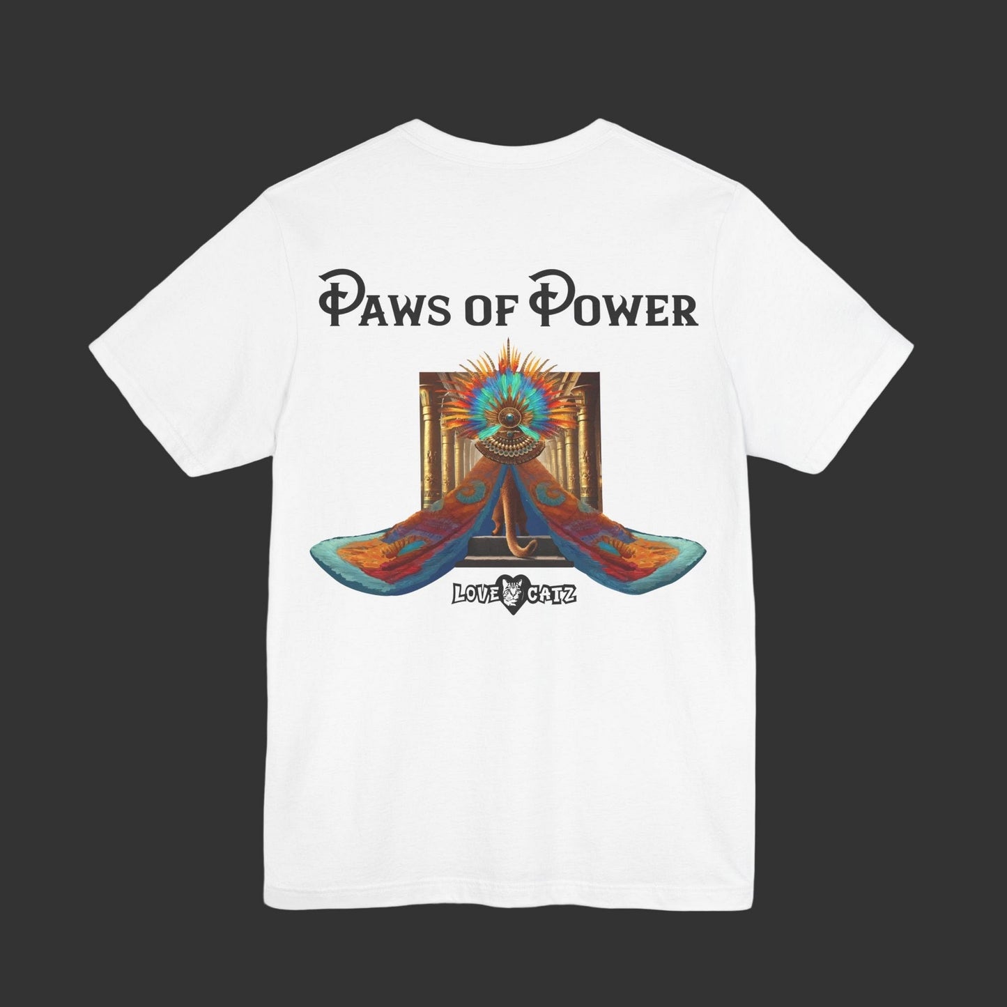 Cleo's Cat Story: T-shirt (2XL–5XL) - Design 01 - Double-Sided