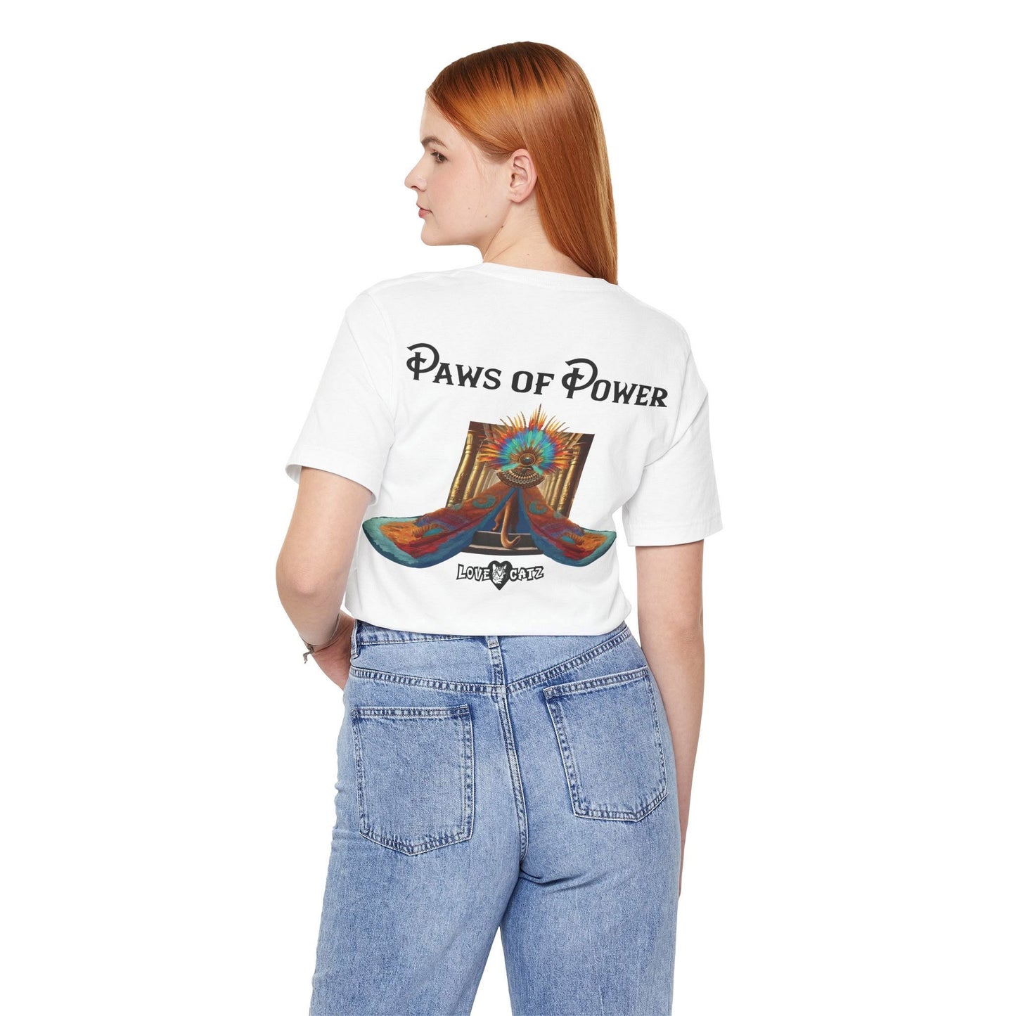 Cleo's Cat Story: T-shirt (S–XL) - Design 01 - Double-Sided
