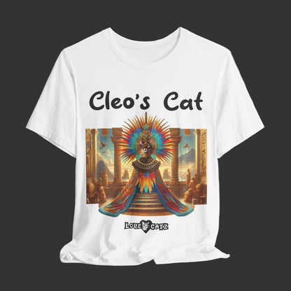 Cleo's Cat Story: T-shirt (S–XL) - Design 01
