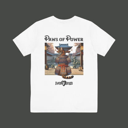 Shogun's Cat Story: T-shirt (2XL–5XL) - Design 01 - Double-Sided