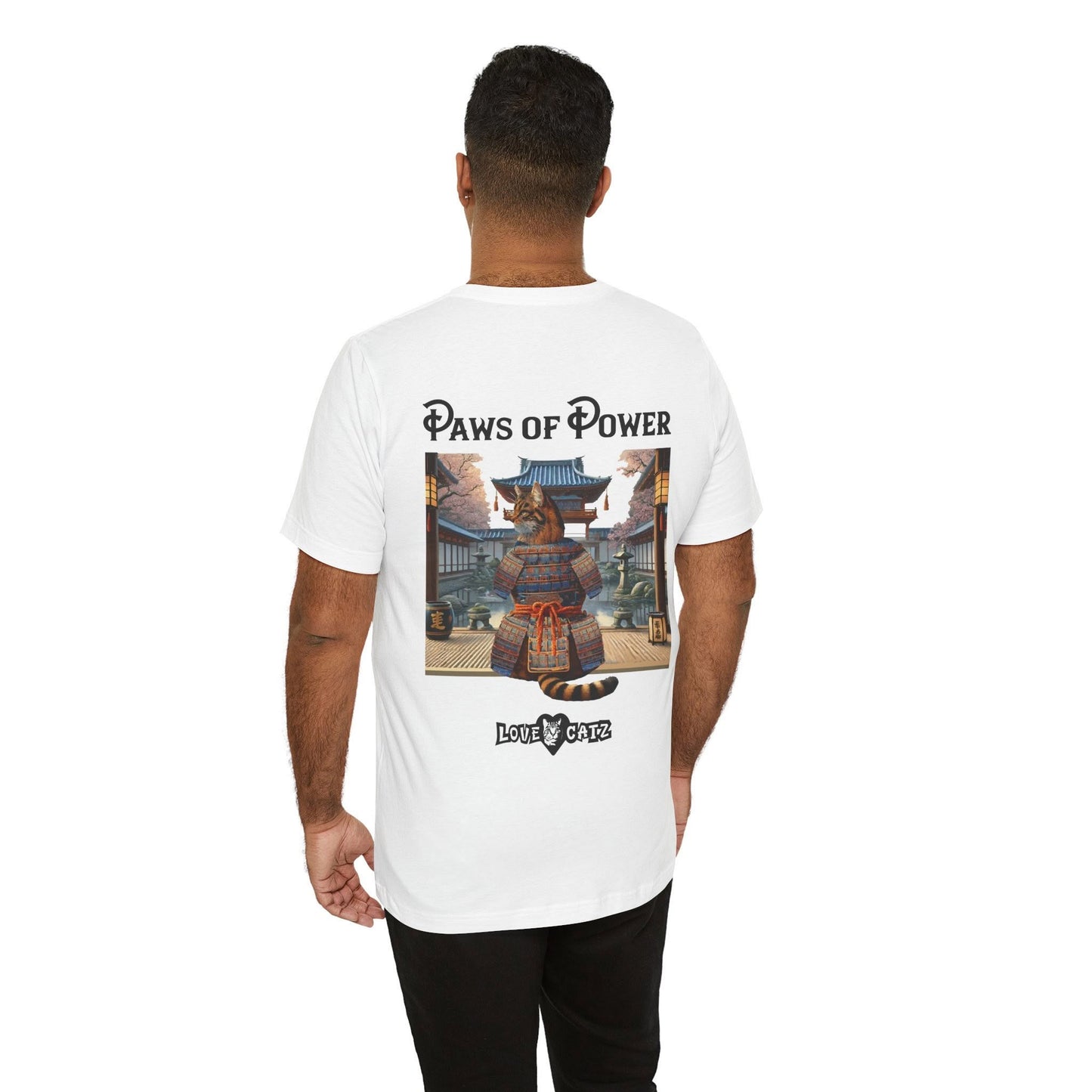 Shogun's Cat Story: T-shirt (2XL–5XL) - Design 01 - Double-Sided