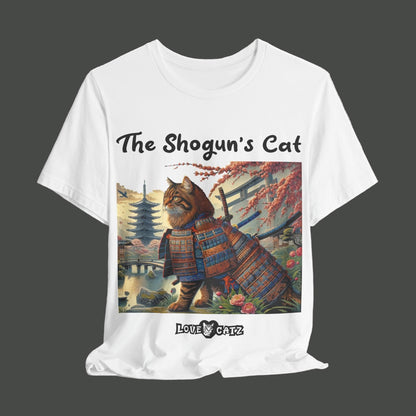 Shogun's Cat Story: T-shirt (2XL–5XL) - Design 01 - Double-Sided