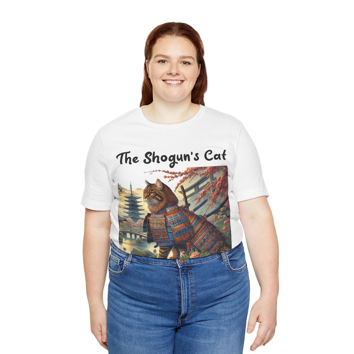 Shogun's Cat Story: T-shirt (2XL–5XL) - Design 01