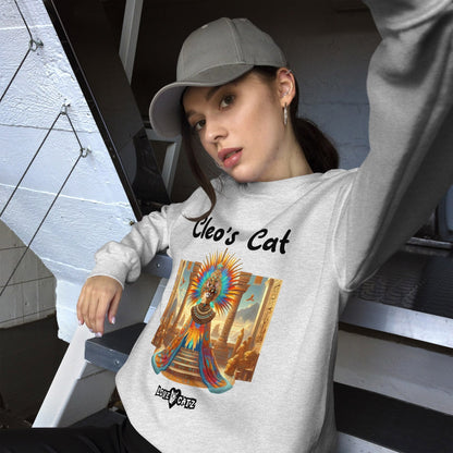 Cleo's Cat Story: Sweatshirt (S–XL) - Design 01 - Double-Sided
