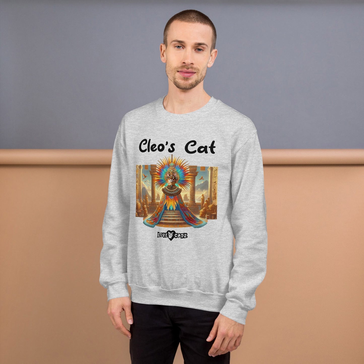 Cleo's Cat Story: Sweatshirt (S–XL) - Design 01 - Double-Sided