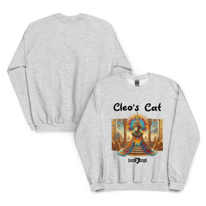 Cleo's Cat Story: Sweatshirt (2XL–5XL) - Design 01