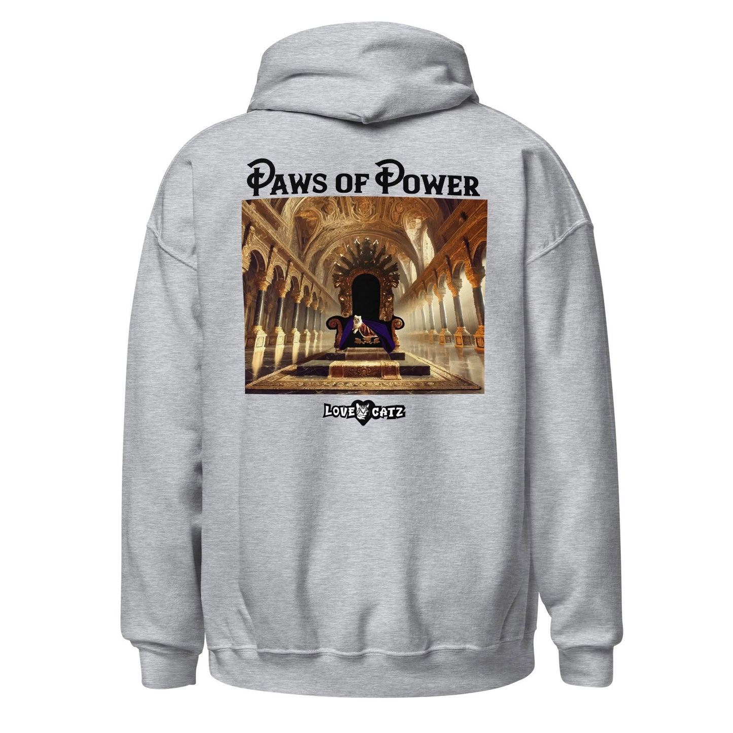 Paws of Power: Hoodie (S–XL) - Design 01A