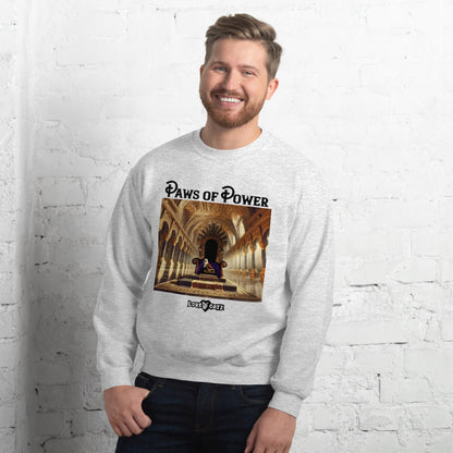 Paws of Power: Sweatshirt (2XL–5XL) - Design 01
