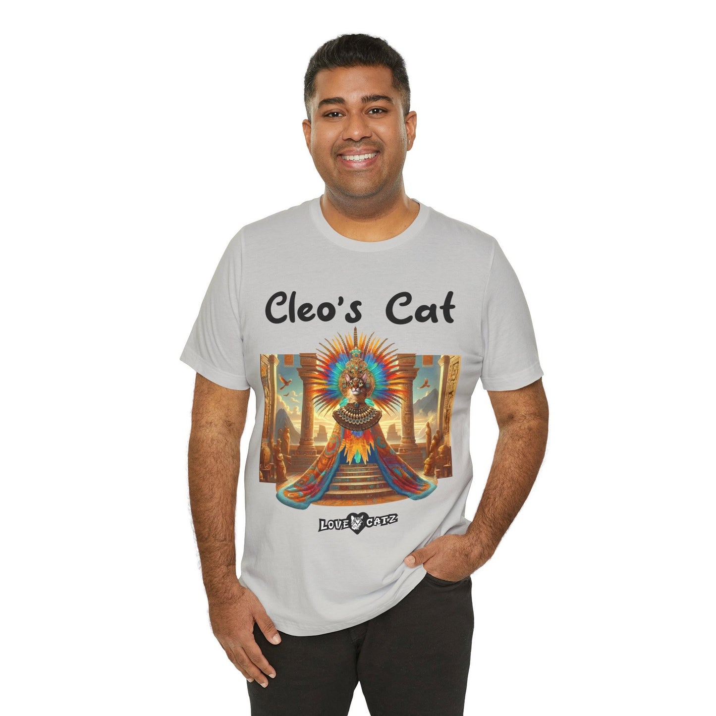 Cleo's Cat Story: T-shirt (2XL–5XL) - Design 01