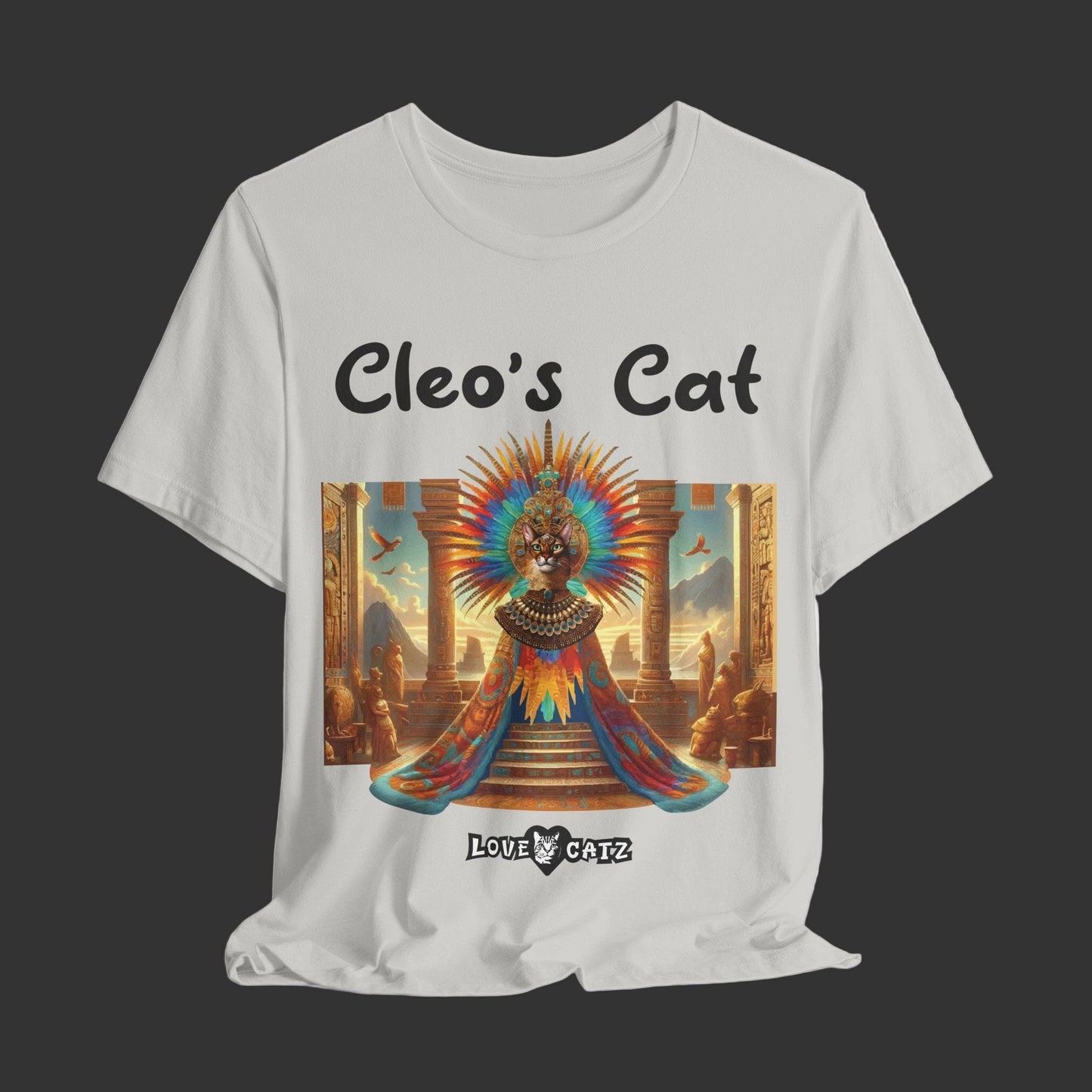 Cleo's Cat Story: T-shirt (S–XL) - Design 01